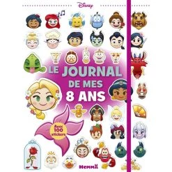 Promo 🎉 Disney Emoji Le journal de mes 8 ans (Princesses) (Jeunesse) ⭐