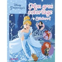 Les meilleures critiques de 🎉 Disney Princesses Mon gros coloriage + stickers ! (Cendrillon) (Jeunesse) ✨