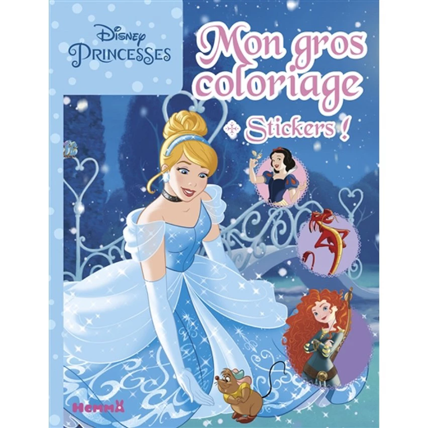 Les meilleures critiques de 🎉 Disney Princesses Mon gros coloriage + stickers ! (Cendrillon) (Jeunesse) ✨