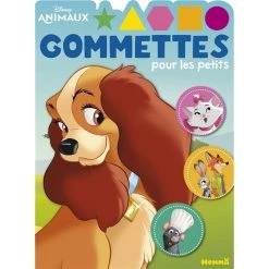 Grosses soldes 👏 Disney Animaux Gommettes pour les petits (Belle) (Jeunesse) 😍