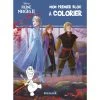Meilleure vente 👏 Disney La Reine des Neiges 2 - Mon premier bloc à colorier (Bandeau bleu) (Jeunesse) ✨