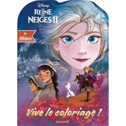 Nouveau 🥰 La reine des neiges II - vive le coloriage ! : + stickers (Jeunesse) 💯