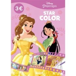 Offres 💯 Disney Princesses - Star Color (Belle et Mulan) (Jeunesse) ⭐