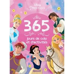 Nouveau 😀 Disney Princesses - 365 jours de colo et d'activités (Jeunesse) ❤️