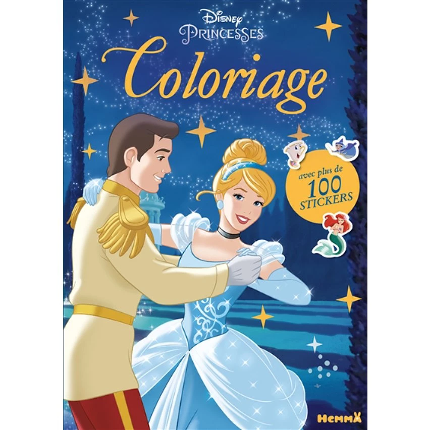 Acheter 💯 Disney princesses : coloriage : Cendrillon (Jeunesse) ⭐