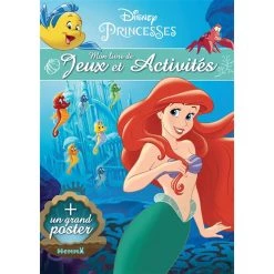 Meilleur prix 😉 Disney princesses : mon livre de jeux et activités + un grand poster (Jeunesse) 🔥