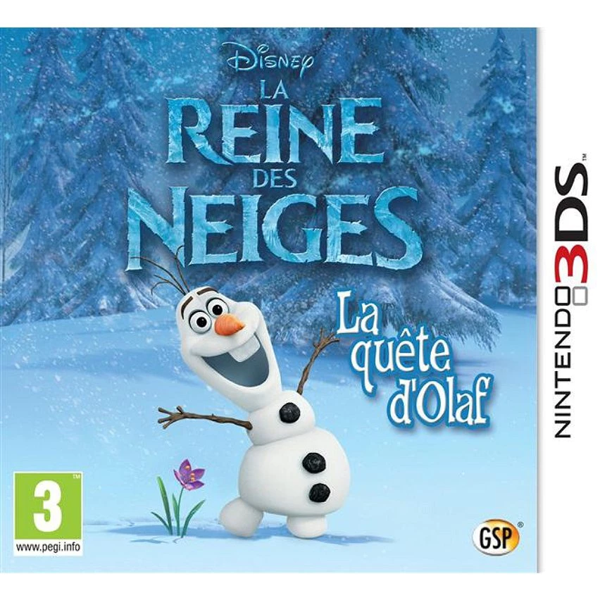 Meilleure affaire đ Nintendo la reine des neiges: la quĂȘte d'Olaf (3DS) â€ïž